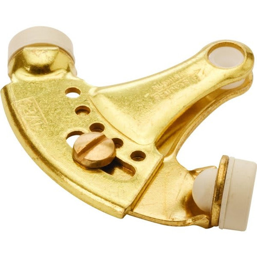 Commercial Hinge Pin Door Stop (5-Pack) (Polished Brass)