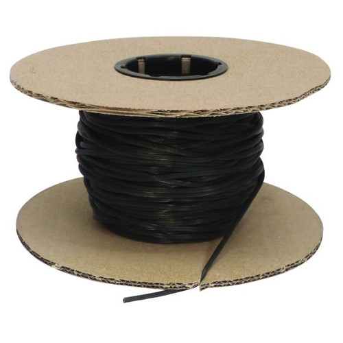 Strybuc .165 In X 250 Ft Spool Vinyl Hallow Ribbed Screen Retainer Spline (3-Pack) (Black)