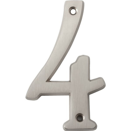 Hy-Ko 4" Satin Nickel Number 4