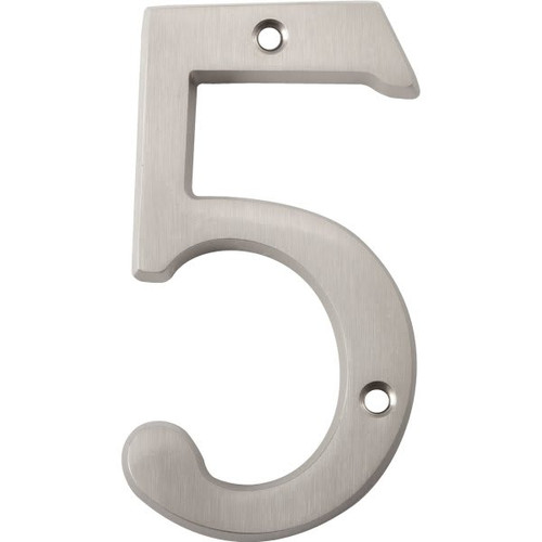 Hy-Ko 4" Satin Nickel Number 5