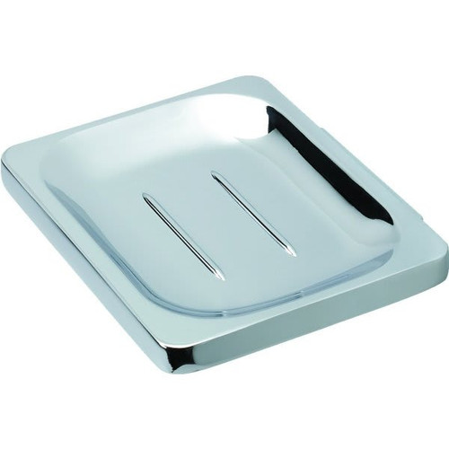 Exposed Screw Wall Mounted Soap Holder In Chrome