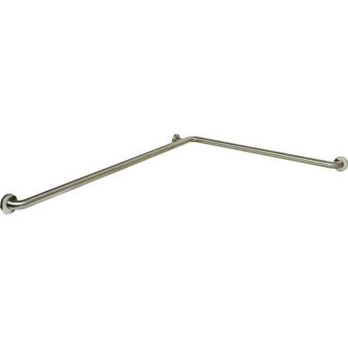 Bobrick 1-1/2 X 36 X 54 In Two-Wall Concealed Mount Grab Bar (Stainless Steel)