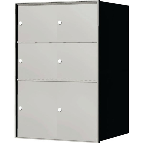 Florence Mfg 1400 Series Horizontal Front Load Mailbox With 6 Parcel Lockers