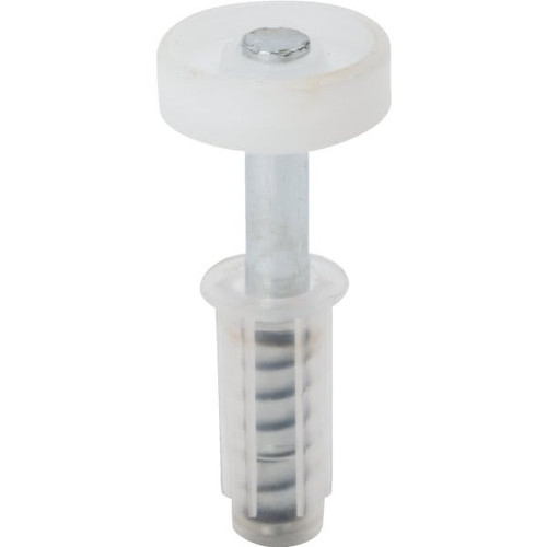 Wardrobe Bi-Fold Door Top Guide Wheel 7/8" Roller 3/8" Nylon Base, Package Of 2