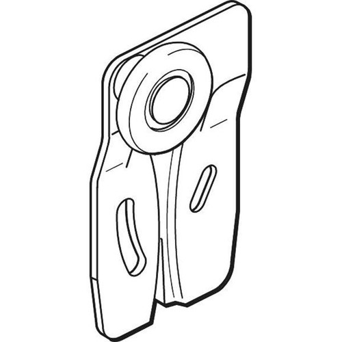 Front Cox Wardrobe Roller 3/4" Wheel, Package Of 2