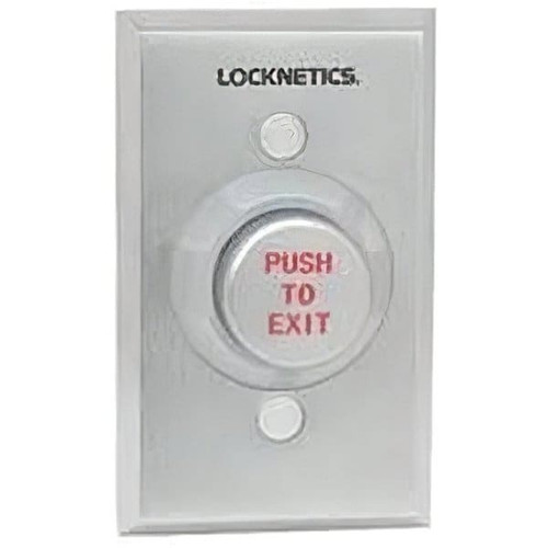 Locknetics Security Adjust Delay Push Button Extream Duty Aluminum