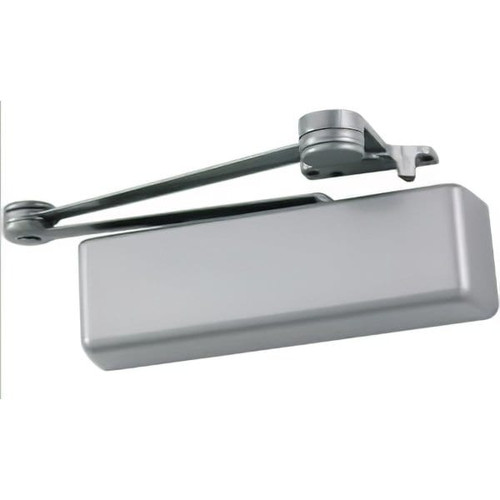 Lcn Surface Door Closer 4111 Aluminum Finish Left Hand Sp Cushion