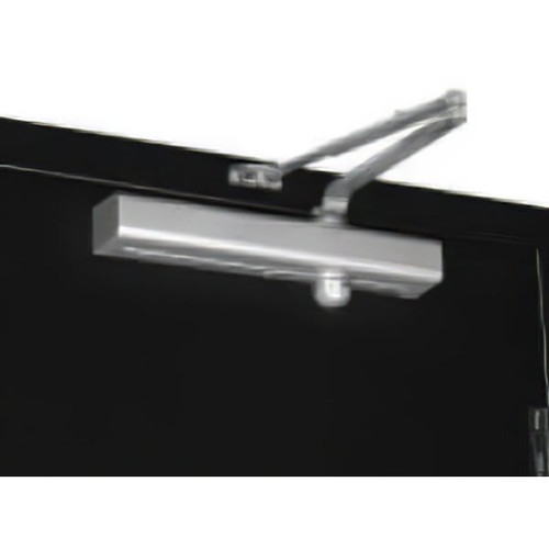 Norton Door Controls Surface Door Closer Slim Line, Aluminum