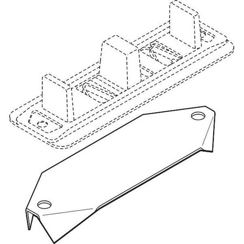 4" Wardrobe Door Carpet Riser, Package Of 2