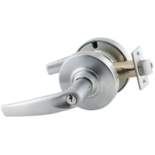 Schlage Nd Series Cylindrical Lockset Chrome, Storeroom, Non-Handed S123 Keyway