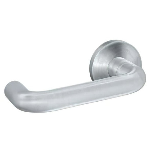 Schlage Mortise Passage Lockset 03 Lever A Rose Satrin Chrome