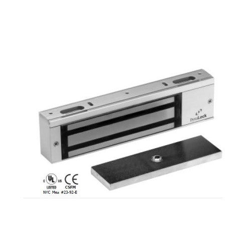 Dynalock Corp Dyna Lock Single Magnetic Lock 1500lb Door Status Switch