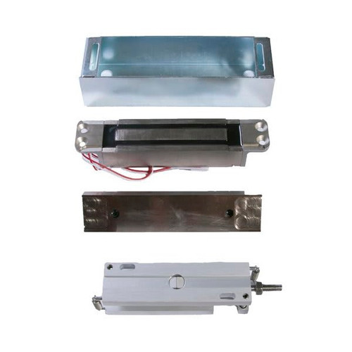 Locknetics Security Schlage Mortise Shear Maglock Force 3000 Lb Bottom Rail Door