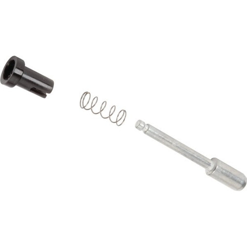 1.5 In Metal Screen Plunger Bolt (4-Pack) (Black)
