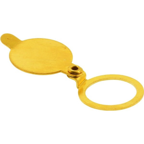 1/2 In Solid Brass Door Viewer Cover (Polished Brass) (100-Pack)