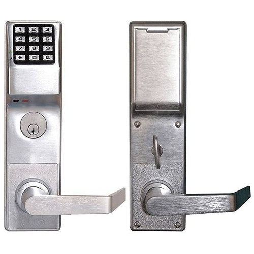 Alarm Lock Trilogy Mortise Privacy Pin Lock Dead Bolt Satin Chrome Right Handed