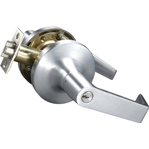 Accentra Augusta Cylinder Storeroom Lock Satin Chrome, Grade 1