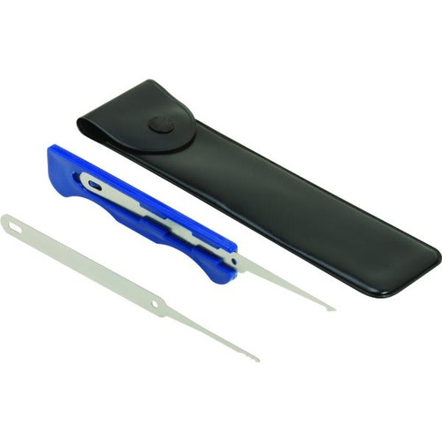 Ilco 6 In Key Extractor Kit (Black/Blue/White)