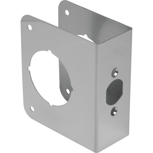 1-3/8 X 2-3/8 In Stainless Steel Entry/Deadbolt Door Repair Cover (Stainless Steel)