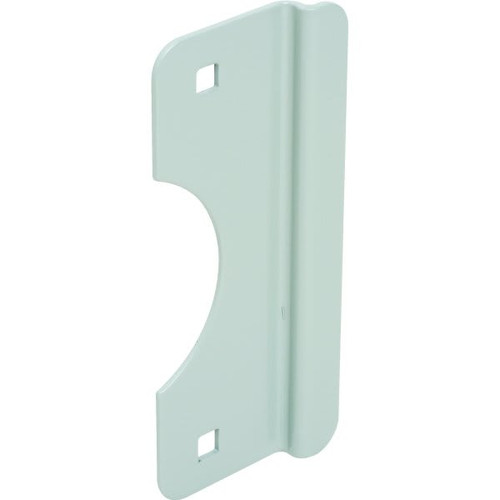 2-5/8 X 6 In Steel Out-Swinging Door Latch Protector (Gray)