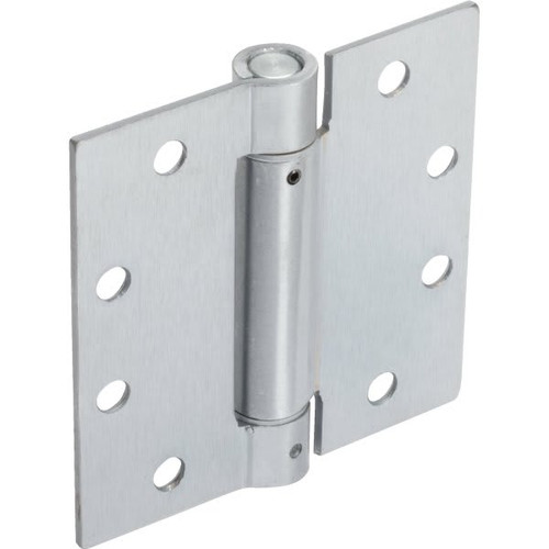 4.50" Commercial Spring Door Hinge Satin Chrome