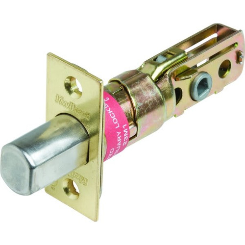 Kwikset Adjustable Deadlatch Brass