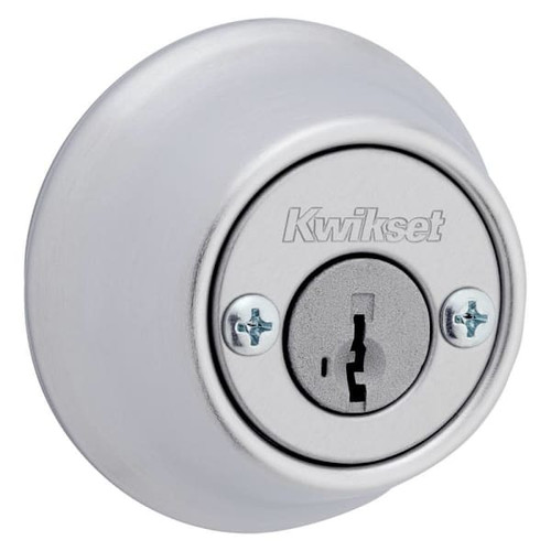 Kwikset 665 Series Chrome Double Cylinder Deadbolt With Smartkey Security