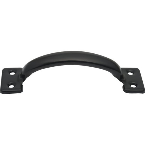 Wellsco 6-1/2" Door Pull Black
