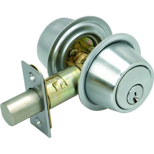 Schlage B500 C Keyway Deadbolt (Satin Chrome)