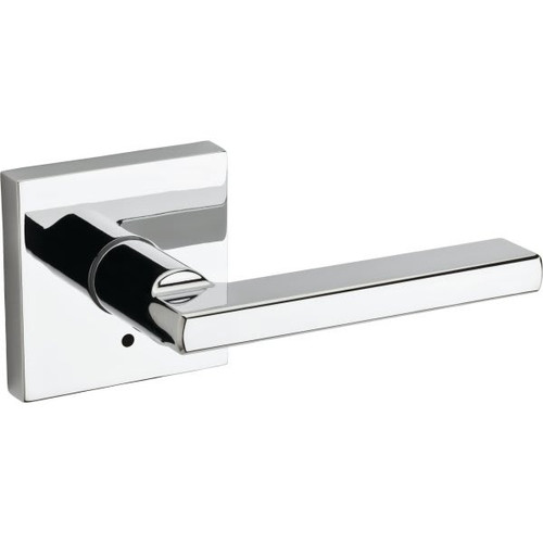 Kwikset Halifax Polished Chrome Bed/Bath Privacy Door Lever