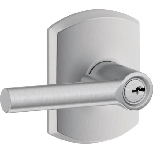 Schlage Broadway F Series Entry Lockset (Satin Chrome)