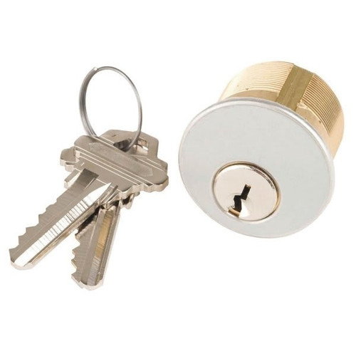 Ilco Mortise Cylinder 1 Satin Chrome Package Of 6