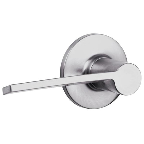 Kwikset Palmina Satin Chrome Hall/Closet Passage Door Lever