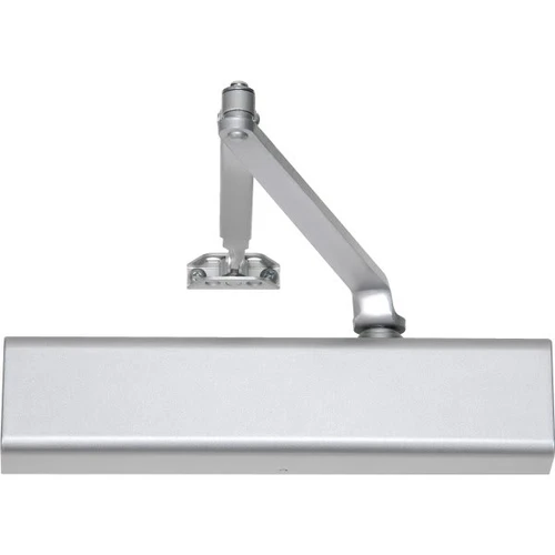 Norton 210 Series Door Closer, Non-Hold Open Arm, Adjustable Size 1-6 , Aluminum