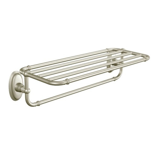 Moen Kingsley Brushed Nickel Towel Shelf