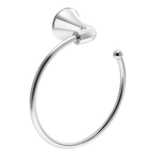Symmons Elm Chrome Zinc Wall Mount Towel Ring