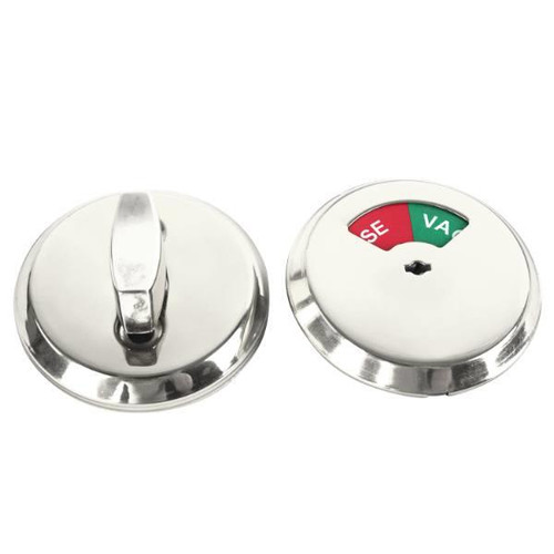 Arrow E Series Grade 2 Occupancy Indicator Deadbolt,2-3/8backset,bright Chrome