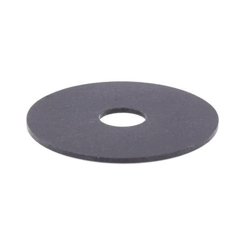 Fender Washers, 2 In. Od, Blk Neoprene, Package Of 10