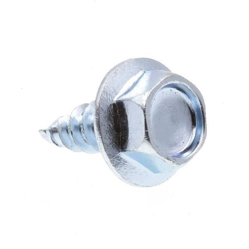 Sms, Self-Dril, Indent Hex Washer Hd, #10 X Zc Stl,package Of 100