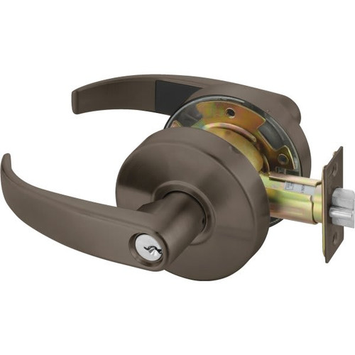 Accentra 4600ln Cylindrical Lever Lockset, 2.75" Backset, 1.375 To 1.75" Thk Door 1.25 X 4.875" Strike