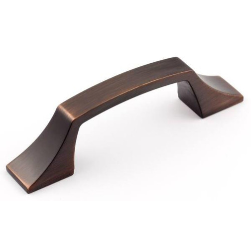 Richelieu Transitional 3-25/32-In Cabinet Pull Brushed Oil-Rubbed Bronze Metal