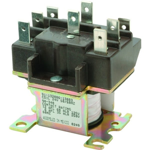 White-Rodgers Fan Relay 2 Pole Dpdt 24 Volt