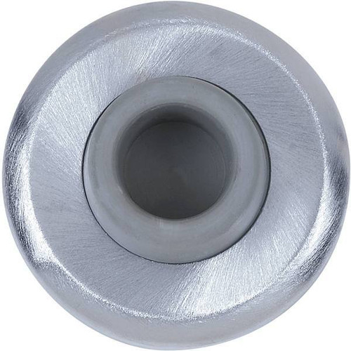 Tell Concave Satin Chrome Wall Bumper