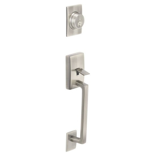 Schlage F-Series Lock F58 Exterior Lever Century Design (Satin Nickel)