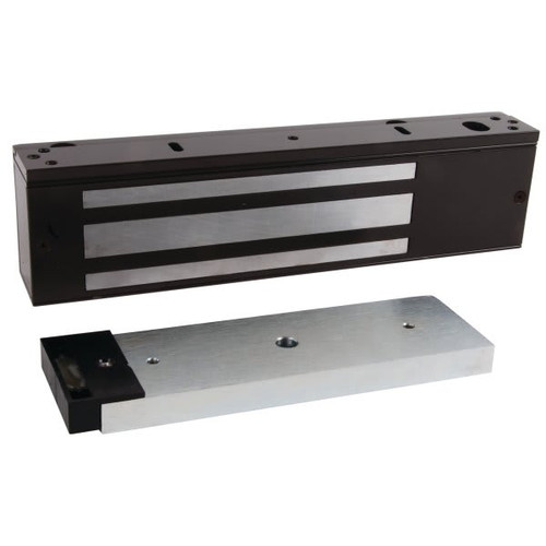 Sdc Single Emlock With 1200lbs Holding Force-Dark Bronze-Door Position Sensor