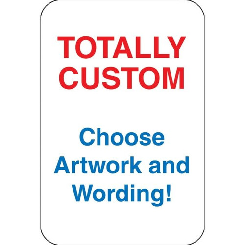 Custom Sign, Non-Reflective, 6 X 9
