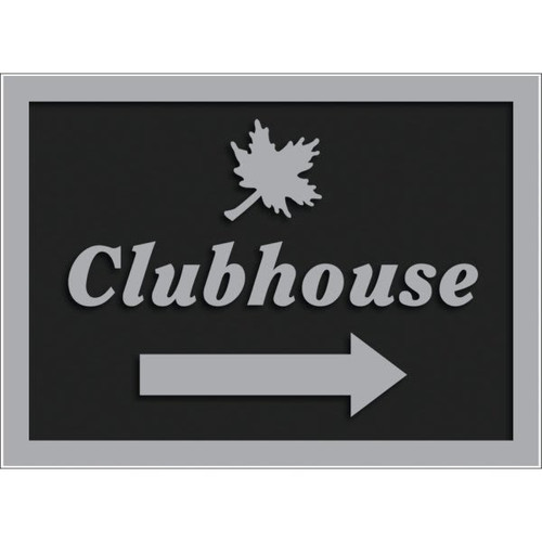 Custom Dimensional Sign With Straight Corners, Smooth Finish, 22 X 16