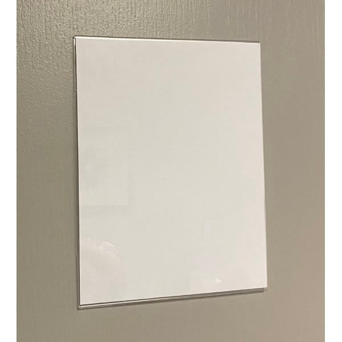 Single Source U.s. Wall Mount Sign Holder Horizontal 8.5 X 11 - Pack Of 10