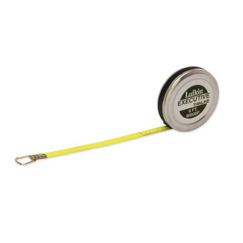 Crescent 1/4 Inch X 6 Ft. Executive Diameter Pocket Tape Measure