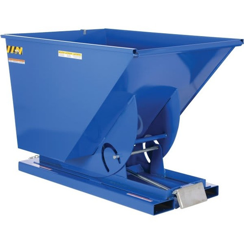 Vestil Self-Dumping Hopper Heavy Duty 1.5 Cubic Yards 6,000 Pounds Capacity